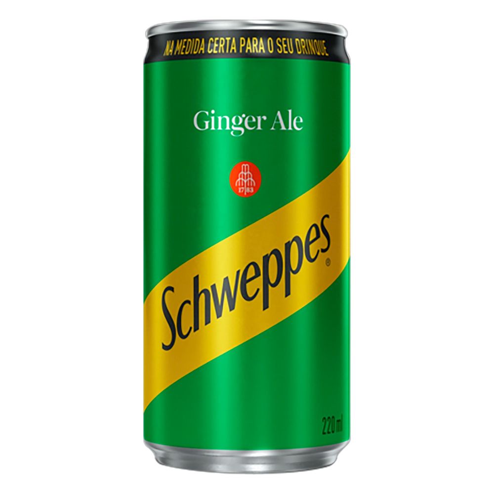 Refrigerante Ginger Ale Schweppes Lata 220ml - Festval.com