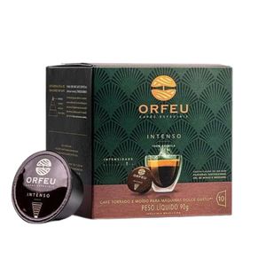 Cápsula de Café Orfeu Espresso Intenso Compatível Dolce Gusto 10 Unidades
