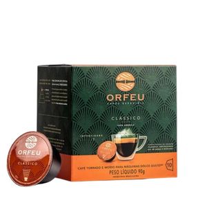 Cápsula de Café Orfeu Espresso Clássico Compatível Dolce Gusto 10 Unidades