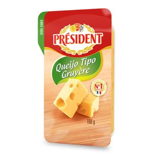 Queijo Gruyère Président 160g