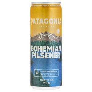 Cerveja Bohemian Pilsener Puro Malte Patagonia Lata 350ml