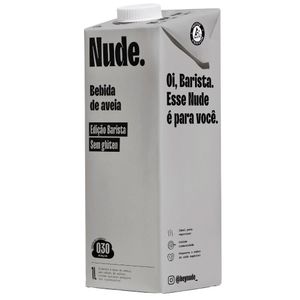 Bebida à Base de Aveia Barista Nude. Caixa 1L