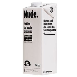 Bebida à Base de Aveia Orgânica Nude. Caixa 1L