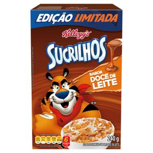 Cereal Matinal Doce de Leite Kellogg's Sucrilhos Caixa 240g