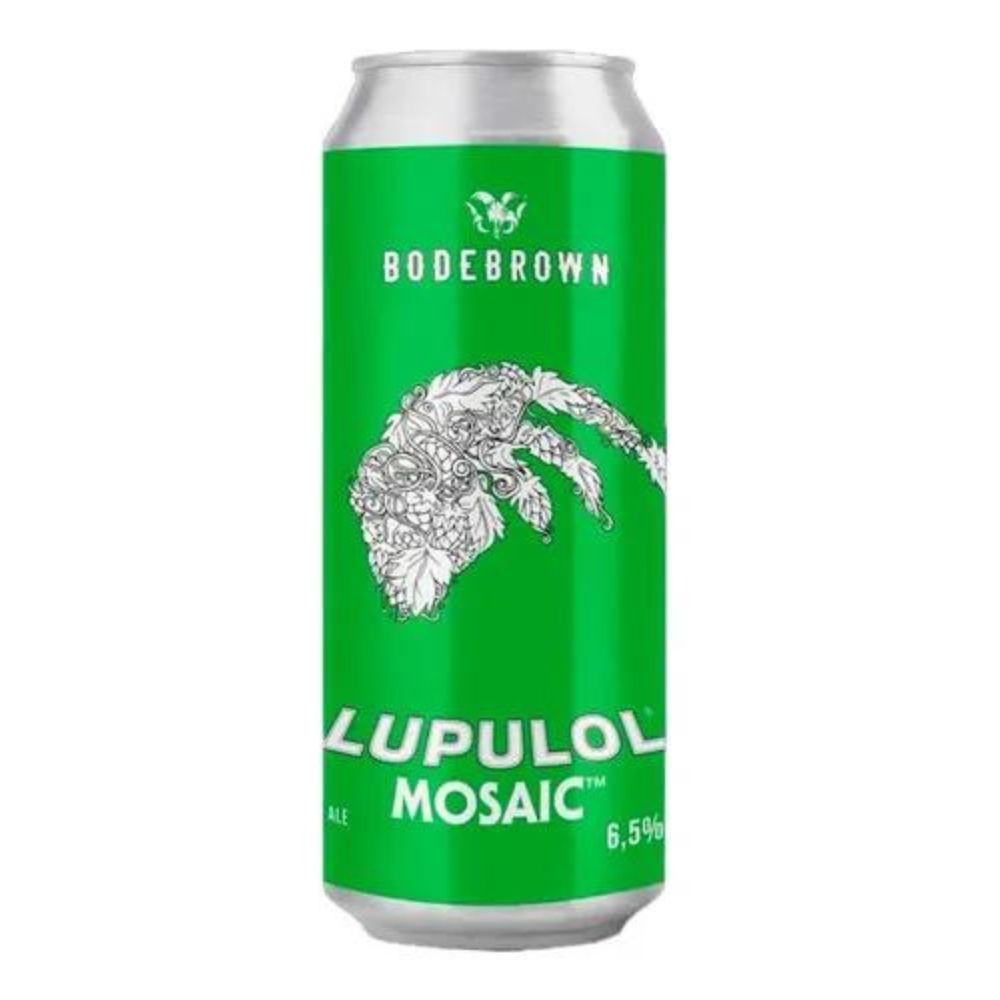 Cerveja Bodebrown Lupulol Mosaic Lata 473ml