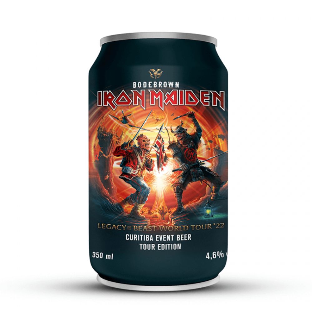 Cerveja Bodebrown Legacy Of The Beast World Tour '22 350ml