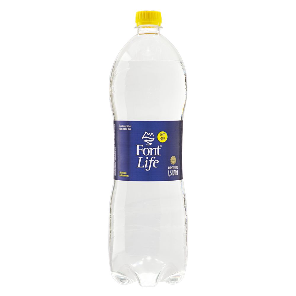 Água Mineral Crystal Com Gás 1,5l