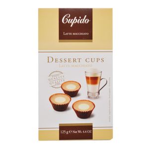 Copos de Chocolate Cupido sabor Café com Leite Macchiato 125g