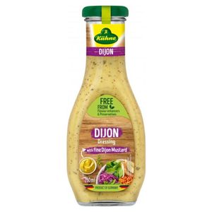 Molho de Mostarda Alemão Kühne  Dijon para Salada 250ml