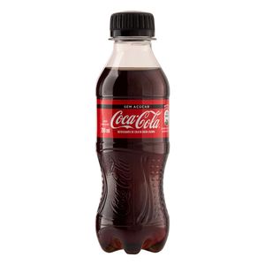 Refrigerante sem Açúcar Coca-Cola Garrafa 200ml