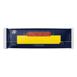 Macarrão de Sêmola Grano Duro Capellini Paganini Pacote 500g