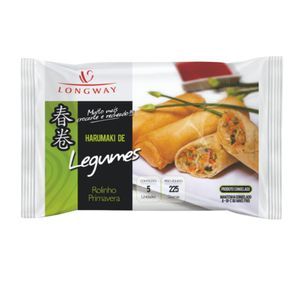 Rolinho Harumaki de Legumes Long Way 225g