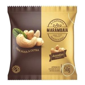 Castanha Caju Marambaia Assada com Sal 50g