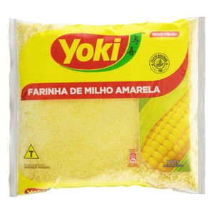 Farinha de Milho Amarela Yoki Pacote 500g