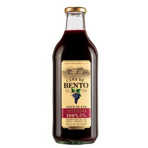 Suco de Uva Integral Aurora Casa de Bento 1L