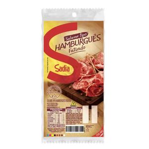 Salame Hamburguês Fatiado Sadia 100g