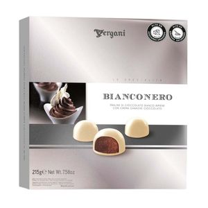 Bombom Italiano Vergani Bianconeiro 215g