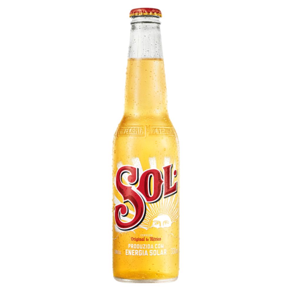Cerveja Pilsen Sol Long Neck  330ml