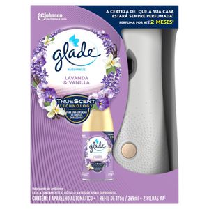 Aparelho e Odorizador de Ambiente Lavanda & Vanilla Glade Automático Caixa 269ml