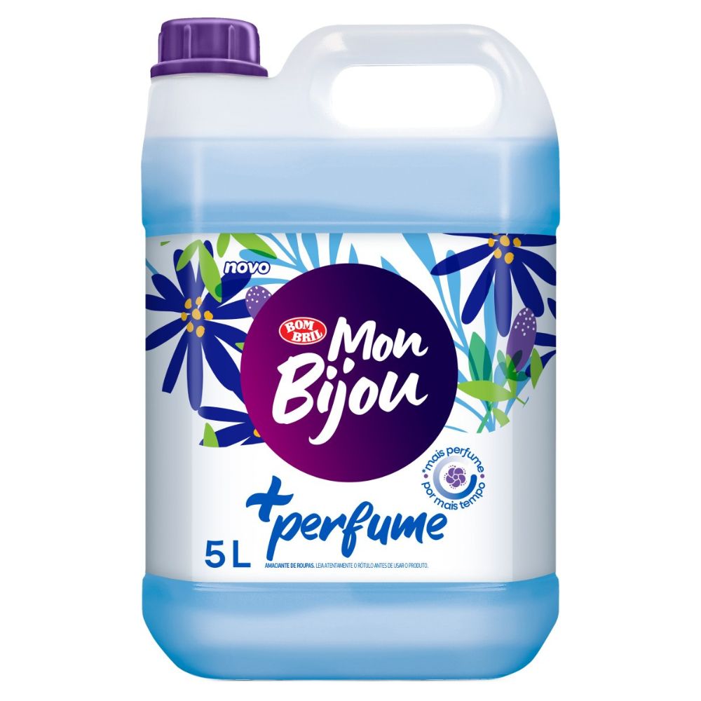 Amaciante de Roupa +Perfume Mon Bijou Galão 5l