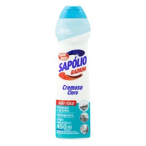 Saponáceo Cremoso Sapólio Cloro Radium Squeeze 450ml