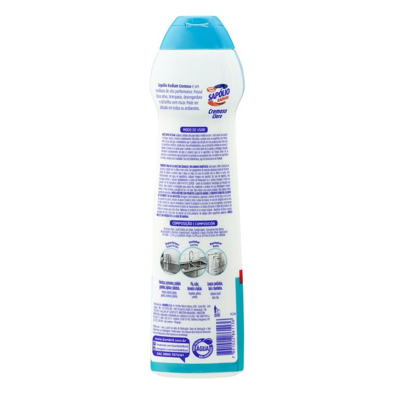Saponaceo-Cremoso-Sapolio-Cloro-Radium-Squeeze-450ml