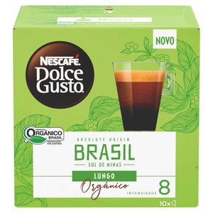 Café Nescafé Dolcegusto Origem Orgânico 10 Cápsulas 80g