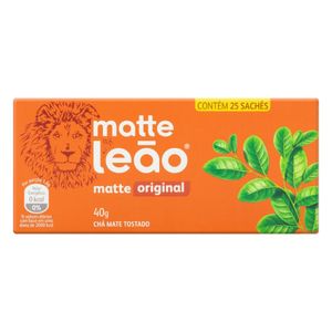 Chá Mate Original Matte Leão Caixa 40g 25 Unidades