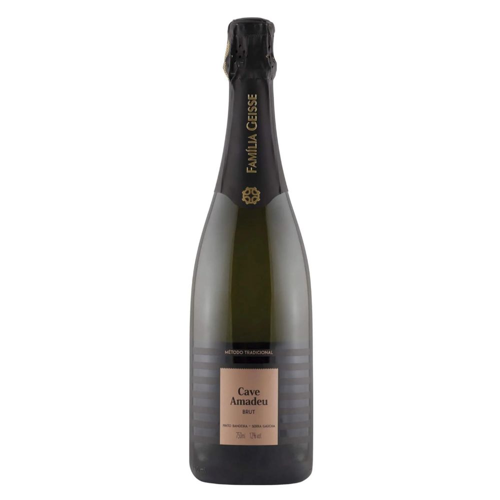 Espumante Brasileiro Cave Amadeu Brut 750ml