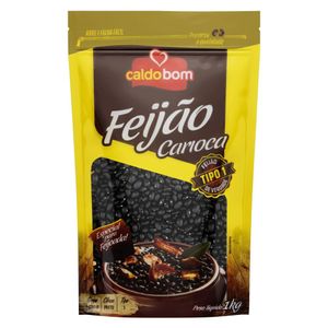 Feijão Preto Tipo 1 Caldo Bom Pouch 1kg