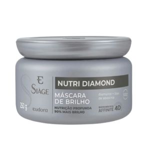 Máscara Capilar de Brilho Siàge Nutri Diamond 250g