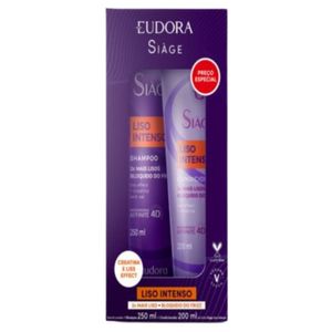 Kit Siàge Liso Intenso Shampoo 250ml + Condicionador 200ml