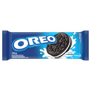 Biscoito Chocolate Recheio Baunilha Oreo Pacote 36g