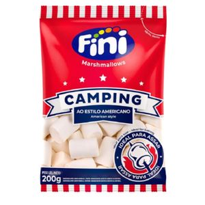 Marshmallow Fini Camping para Assar 200g