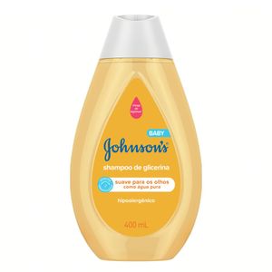 Shampoo Bebê de Glicerina Johnson's Baby Frasco 400ml