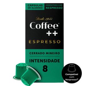 Café em Cápsulas Coffee ++ Plus ARARA Specialty Espresso Original 10  Unidades 