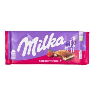 Chocolate Importado Milka Raspberry Creme  100g