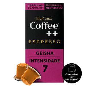 Café Coffee ++ Geisha em Cápsula 10 Unidades