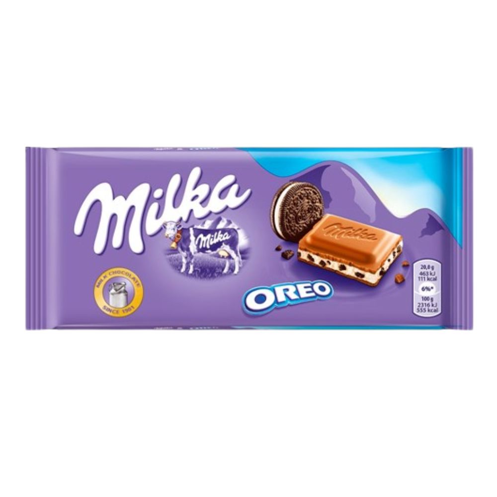 Chocolate Milka Recheio Oreo 100g