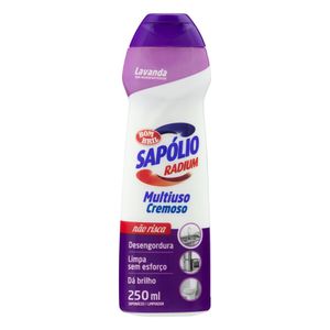 Saponáceo Cremoso Multiuso Lavanda Sapólio Radium Squeeze 250ml