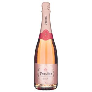 Espumante Espanhol Faustino Cava Brut Rosado 750ml