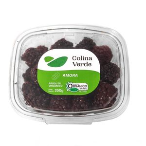 Amora Orgânica Colina Verde Congelado 250g