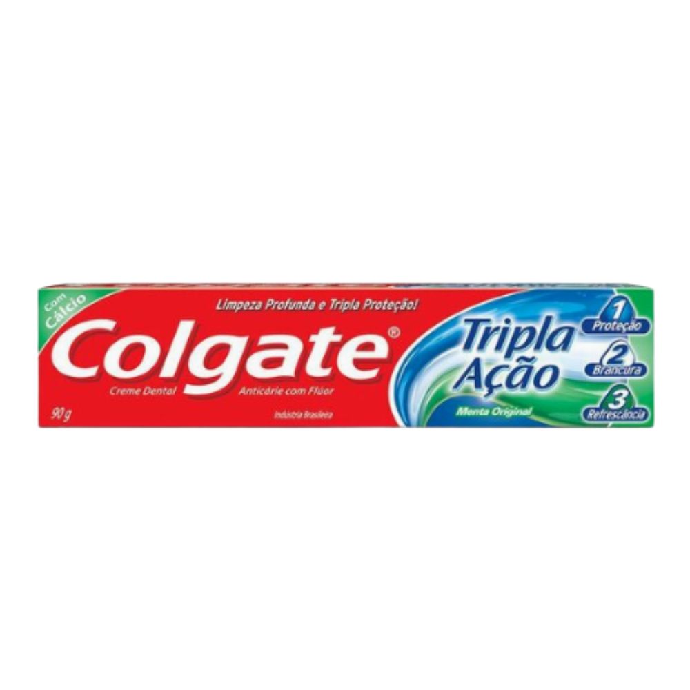 Creme Dental Colgate Tripla Ação Menta Original 90g