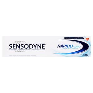 Creme Dental Sensodyne Rápido Alívio & Proteção Duradoura Caixa 90g