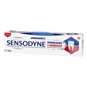 Creme Dental Sensodyne Sensibilidade & Gengivas Caixa 100g