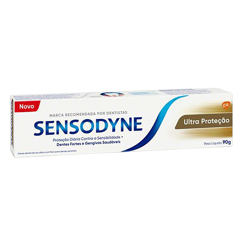 Creme Dental Sensodyne Ultra Proteção Caixa 90g