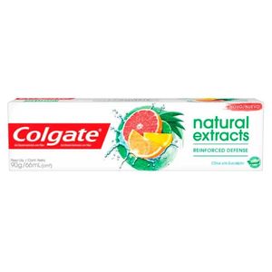 Creme Dental Colgate Natural Extracts Reinforced Defense 90g