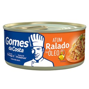 Atum Ralado em Óleo Gomes da Costa Lata 130g