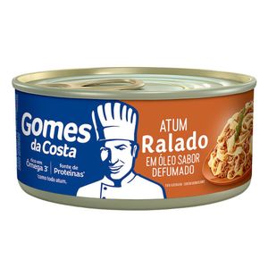 Atum Ralado em Óleo Defumado Gomes da Costa Lata 130g