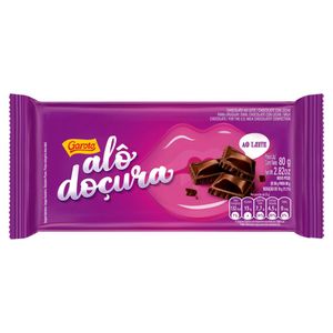 Chocolate Garoto Alo Doçura Tablete 80g